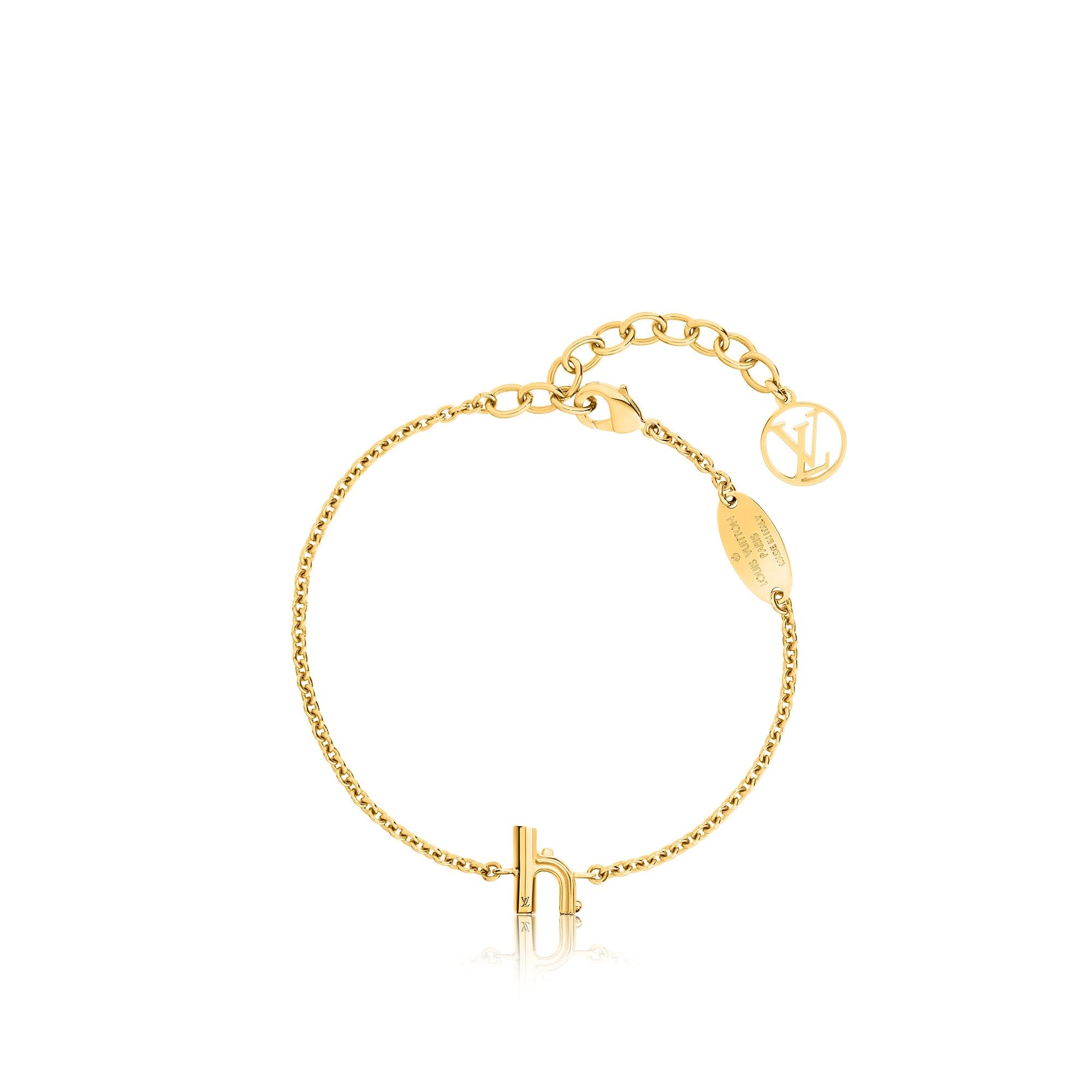 H 2025 letter bracelet